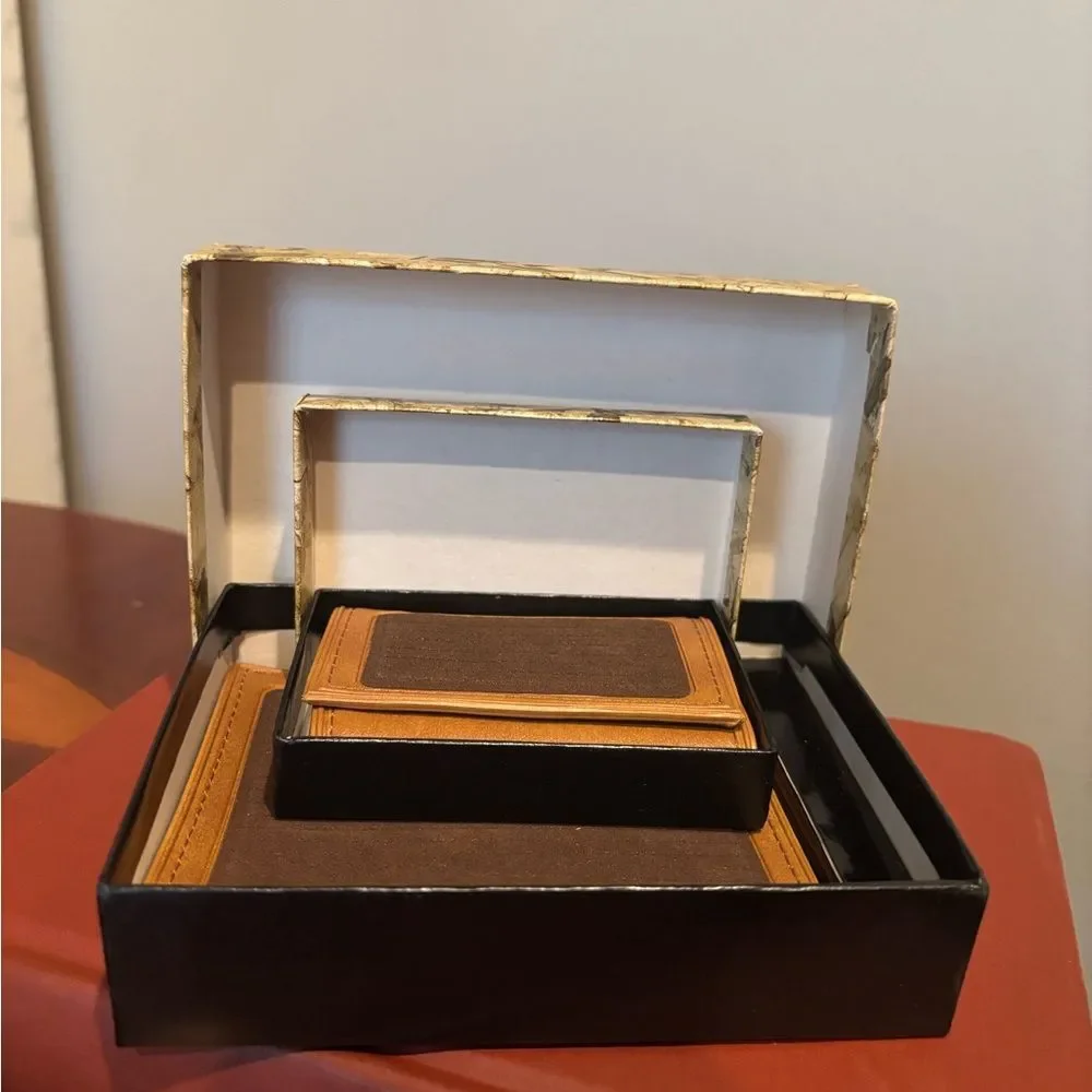 Set Key holder and Wallet Vintage new in box